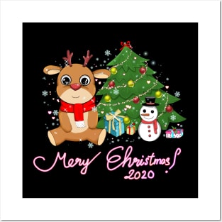 Merry Christmas 2020 Posters and Art